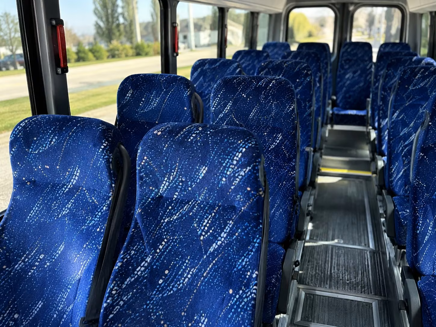 20 passenger minibus interior