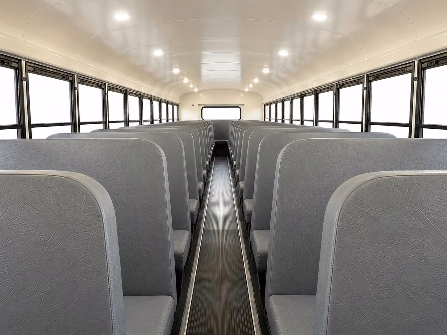 school bus interior