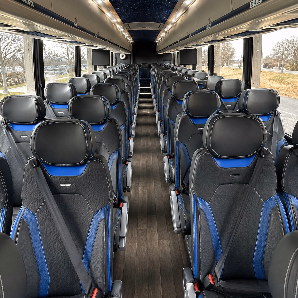 sioux falls charter bus rental inside