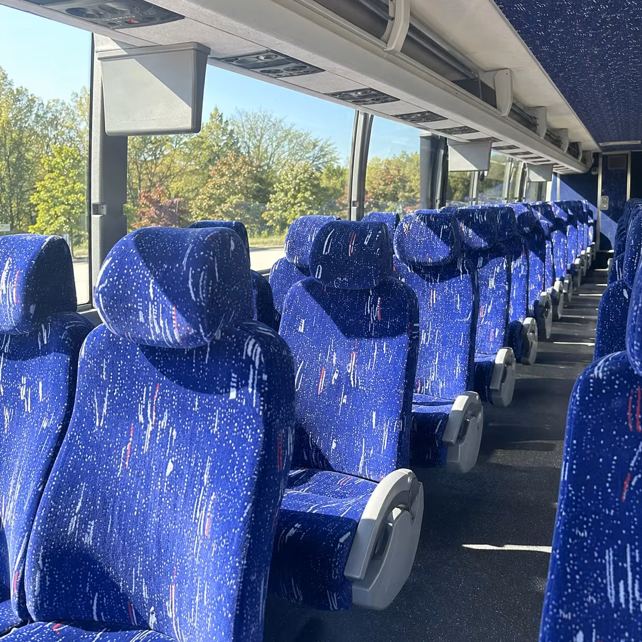 sioux falls charter bus rental interior