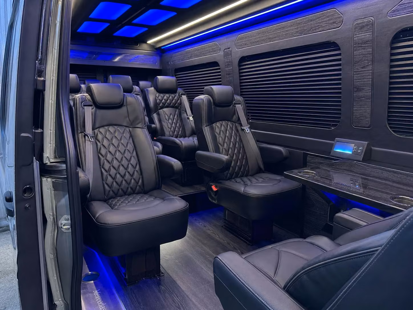 sprinter van transportation for groups and events across sioux falls